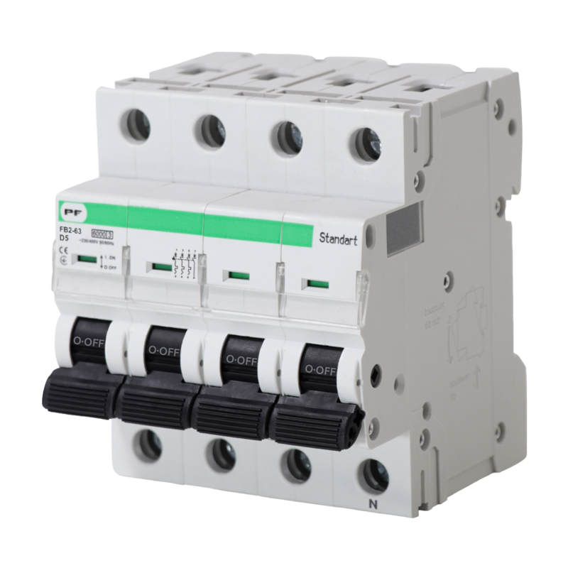 Автоматичний вимикач FB2-63 3P+N D 5A 6kA STANDART