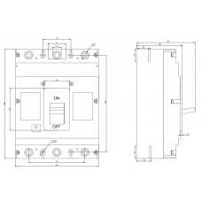 Fmd6 3P 800A Compact Disconnector
