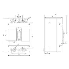 Fmd3 3P 100A Compact Disconnector