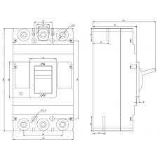 Fmd4 3P 250A Compact Disconnector