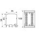 Шина нульова в корпусі BTF211 2P 125A 2x11 690V