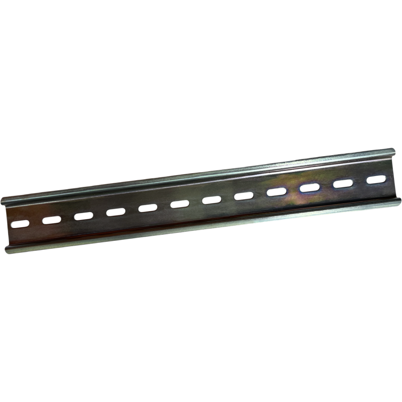 DIN-рейка FD 35x7.5 (0,8mm) з перфорацією 6x15 (250mm)