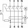 Реле захисного відключення FPR1-AC 50А/0,03A 4P АС 6kA
