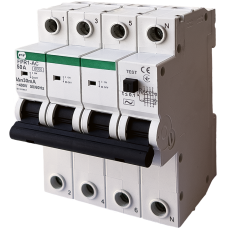 Реле захисного відключення FPR1-AC 50А/0,03A 4P АС 6kA