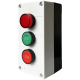 Тримісний пост керування FP5-BOX3W34 з кнопками «START/STOP» та індикатором 230V