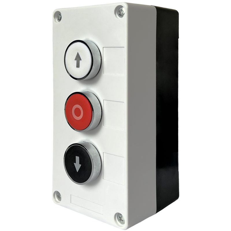 Тримісний пост керування FP4-BOX3W89 з кнопками Вгору-Stop-Вниз