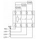 Трифазне реле контролю напруги та струму FRVA3-63A