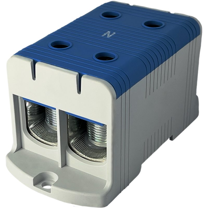 Клема FT1240N 2P,Cu:35-240 / Al:35-240 35-150мм2, синя
