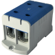 Клема FT1240N 2P,Cu:35-240 / Al:35-240 35-150мм2, синя