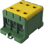 Клема FT1095G 3P,Cu:16-95 / Al: 16-95 16-95мм2, жовто-зелена