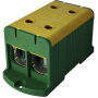 Клема FT1240G 2P,Cu:35-240 / Al:35-240 35-150мм2, жовто-зелена