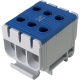 Клема FT1050N 3P,Cu:2.5-50 / Al:6-50 2.5-50мм2, синя