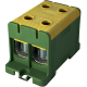 Клема FT1150G 2P,Cu:35-150 / Al:35-150 35-150мм2, жовто-зелена