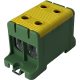Клема FT1095G 2P,Cu:16-95 / Al:16-95 16-95мм2, жовто-зелена