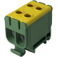 Клема FT1050G 2P,Cu:2.5-50 / Al:6-50 2.5-50мм2, жовто-зелена