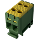Клема FT1016G 2P,Cu:1.5-16/Al:1.5-16 1.5-16мм2, жовто-зелена