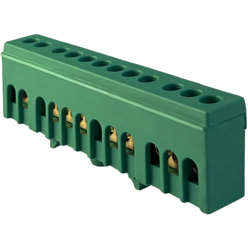 Клема кінцева ізольована FMD812GN 12 6x9мм2 (зелена)