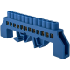 Шина нульова ізольована STF712B 6x9мм2 (синя)