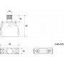 Світлодіодний модуль до кнопкових вимикачів FP зелений 110V