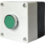 Одномісний пост керування FP4-BOX1W1 з кнопкою Зелений колір
