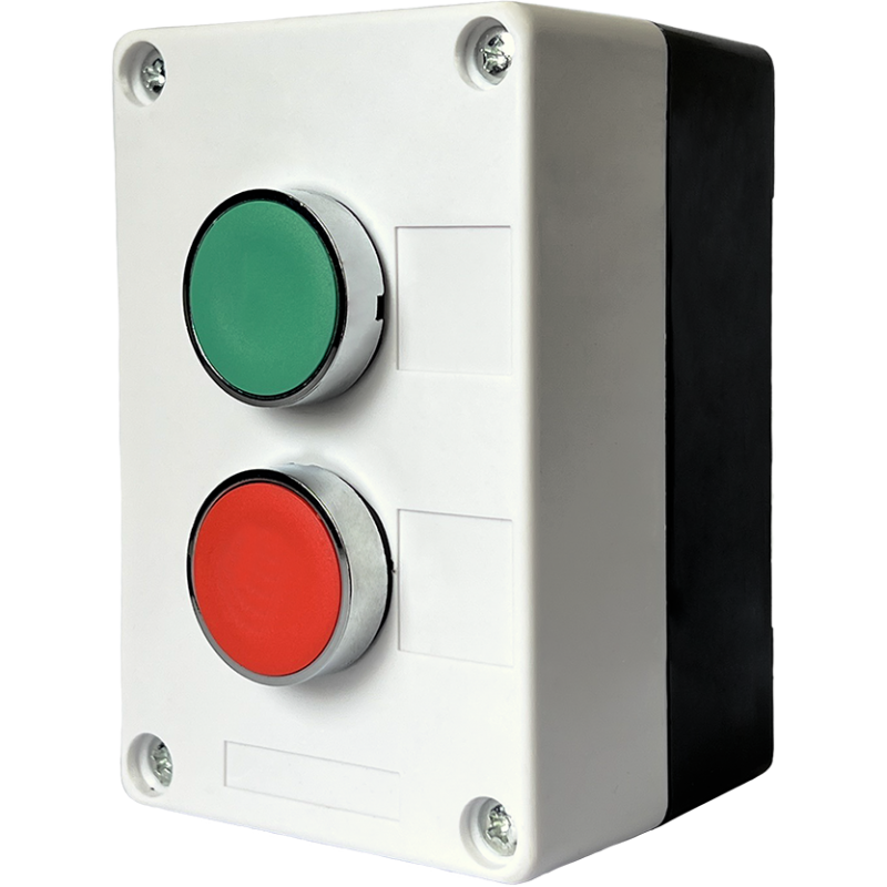 Двомісний пост керування FP4-BOX2W012 з кнопками Зелений-Червоний