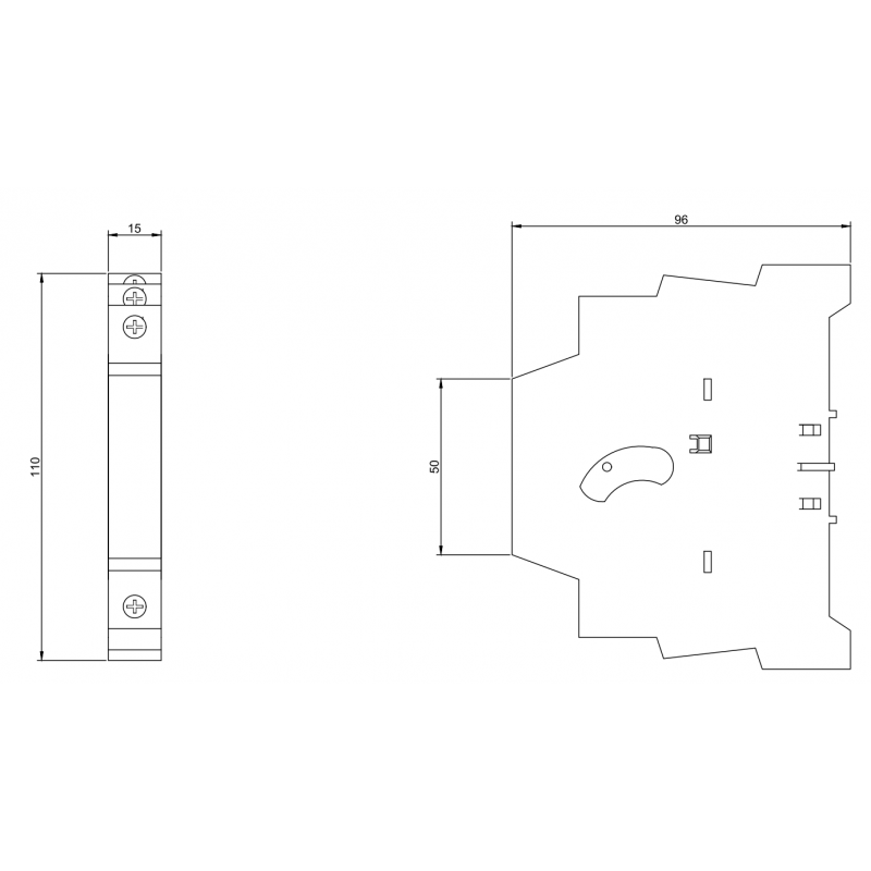 Блокування механічне MIFC4 до FC4