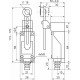 Вимикач шляховий FLS15M8108P65