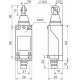 Вимикач шляховий FLS15M8122P65