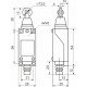 Вимикач шляховий FLS15M8112P65