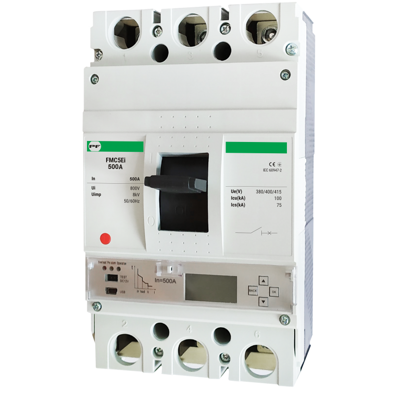 Автоматичний вимикач з електронним блоком керування FMC5Eі 3P 500A 85kA