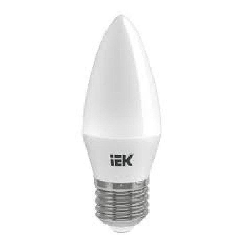 Лампа LED ALFA C35 свічка 6Вт 230В 3000К E27 IEK
