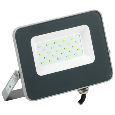 Прожектор LED СДО 07-20G green IP65 сірий IEK