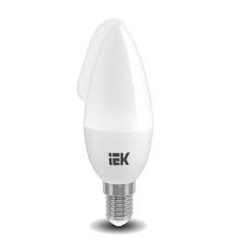 Лампа LED ALFA C35 свічка 6Вт 230В 3000К E14 IEK