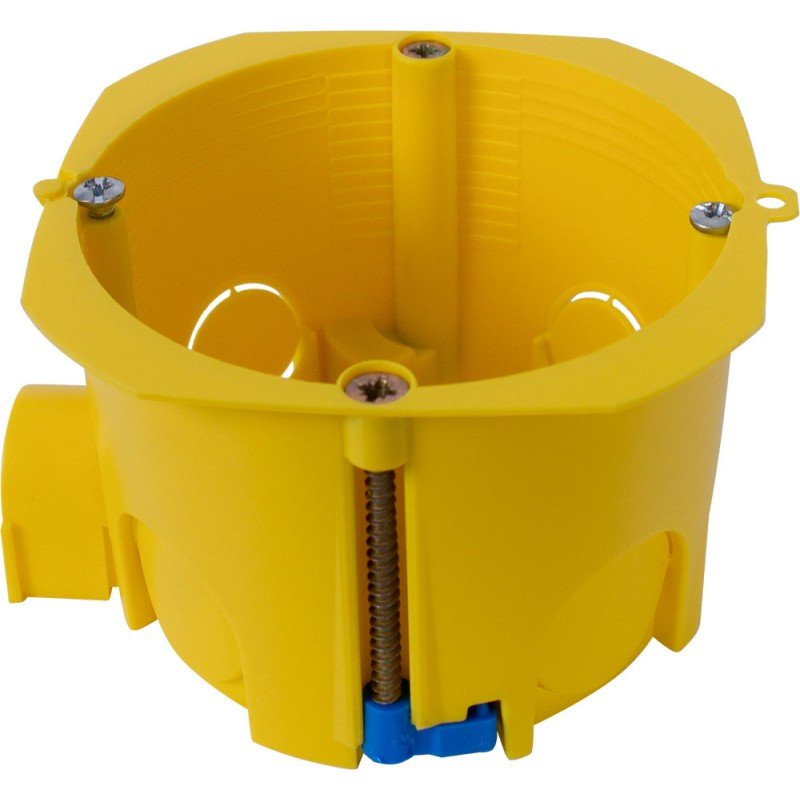 Коробка установочна e.db.pro.103.d65 гіпсокартон, упор ПВХ, блочна КМ03 (упаковка 50 шт.)