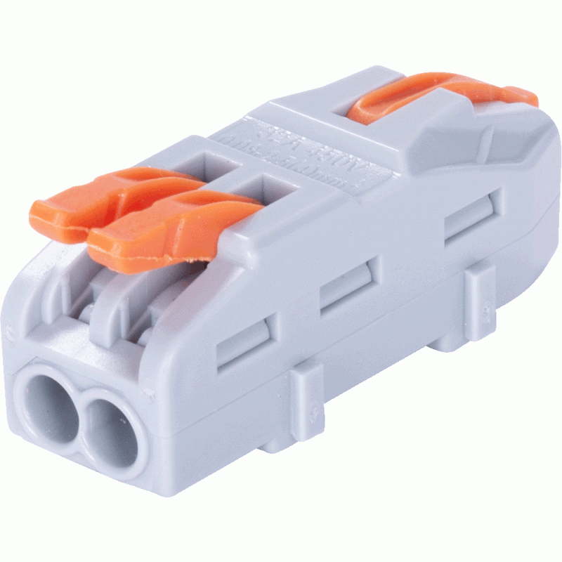 Клемна колодка з'єднувальна e.lc.pro.aw.uni.pl.1-2 з натискним важелем універсальна