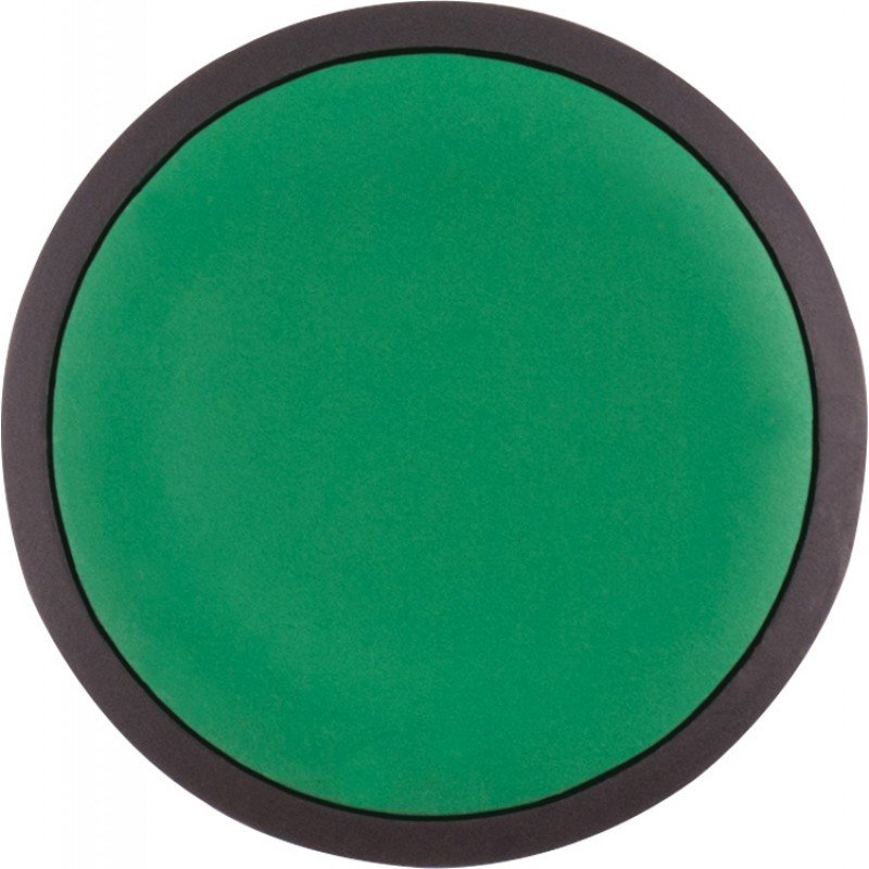 Кнопка пластикова без фіксації e.mb.ea31 зелена, 1NO