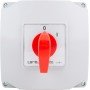 Пакетний перемикач LK40/2.211-ОВ/45 в корпусі, 3p, 0-1, 40А, IP44
