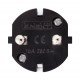 Вилка побутова e.plug.angle.005.16,з з/к, 16А, кутова, біла, з ручкою
