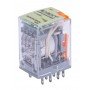 Реле проміжне e.relay.pro.5.4.24DC, 5А, 4 групи контактів, котушка 24В DC