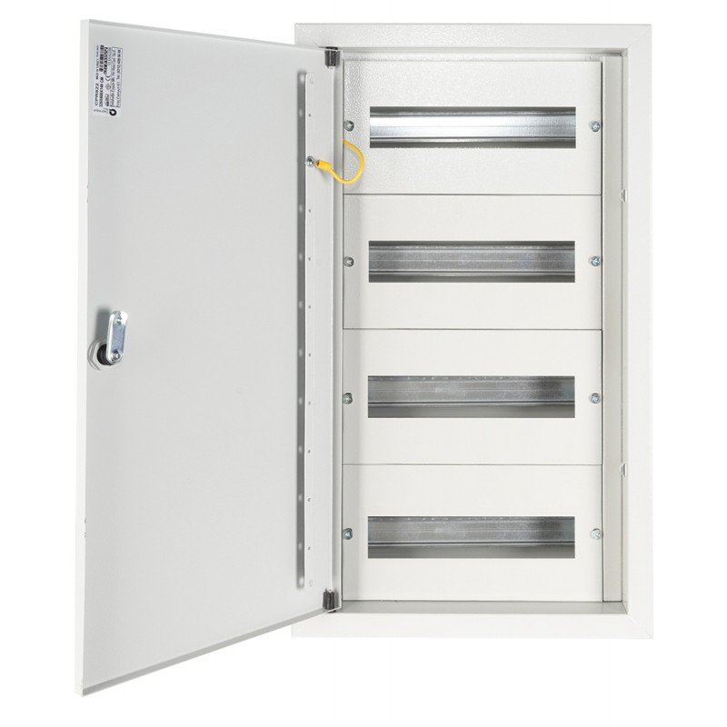 Корпус металевий e.mbox.industrial.w.48z IP41, що вбудовується, на 48 модулів