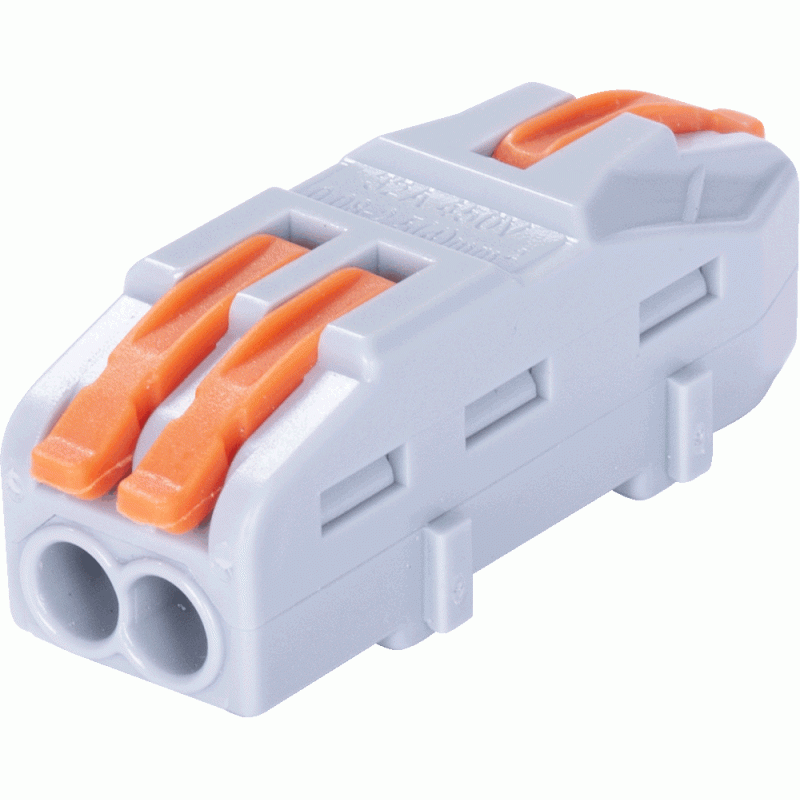 Клемна колодка з'єднувальна e.lc.pro.aw.uni.pl.1-2 з натискним важелем універсальна