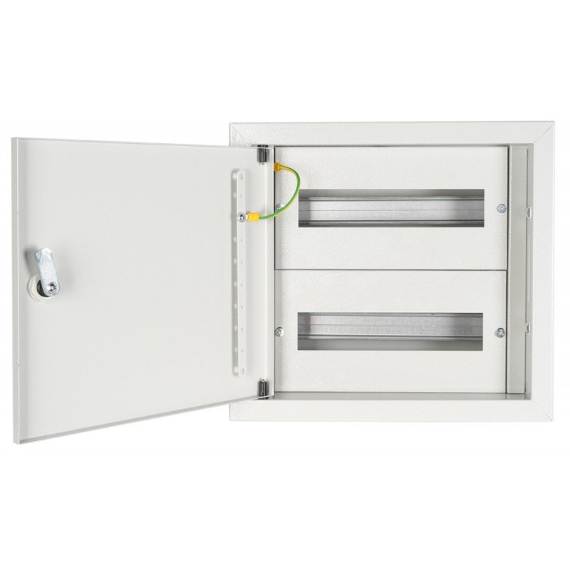 Корпус металевий e.mbox.industrial.w.24z IP41, що вбудовується, на 24 модулі