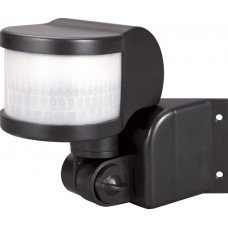 Датчик руху інфрачервоний e.sensor.pir.13.black(чорний) 270°, IP44