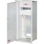Шафа розподільна e.mbox.RW-3-Z/O металічна, що вбудовується, під 3-ф. лічильник, 12 мод., з замком, з віконцем, 560х255х185 мм