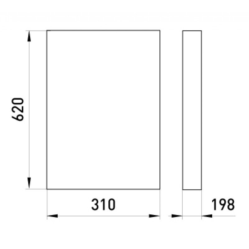 Ящик ЯРП-250А, рубильник розривний BP32-35B31250 IP31