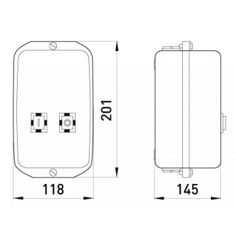 Електромагнітний пускач e.industrial.ukq.32mb, 32А, 400V