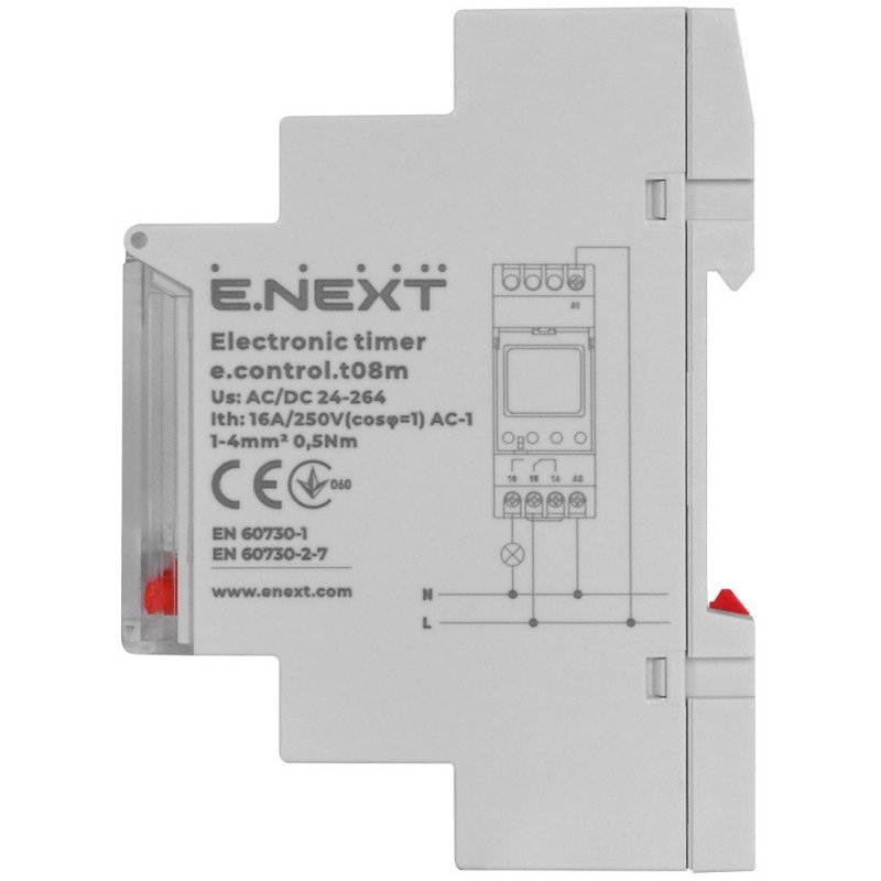 Таймер електронний e.control.t08m