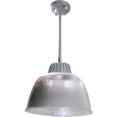 Світильник підвісний e.save.high.light.01.65 під енергозберігаючу лампу до 65 Вт (плафон-полікарбонат+підвіс)