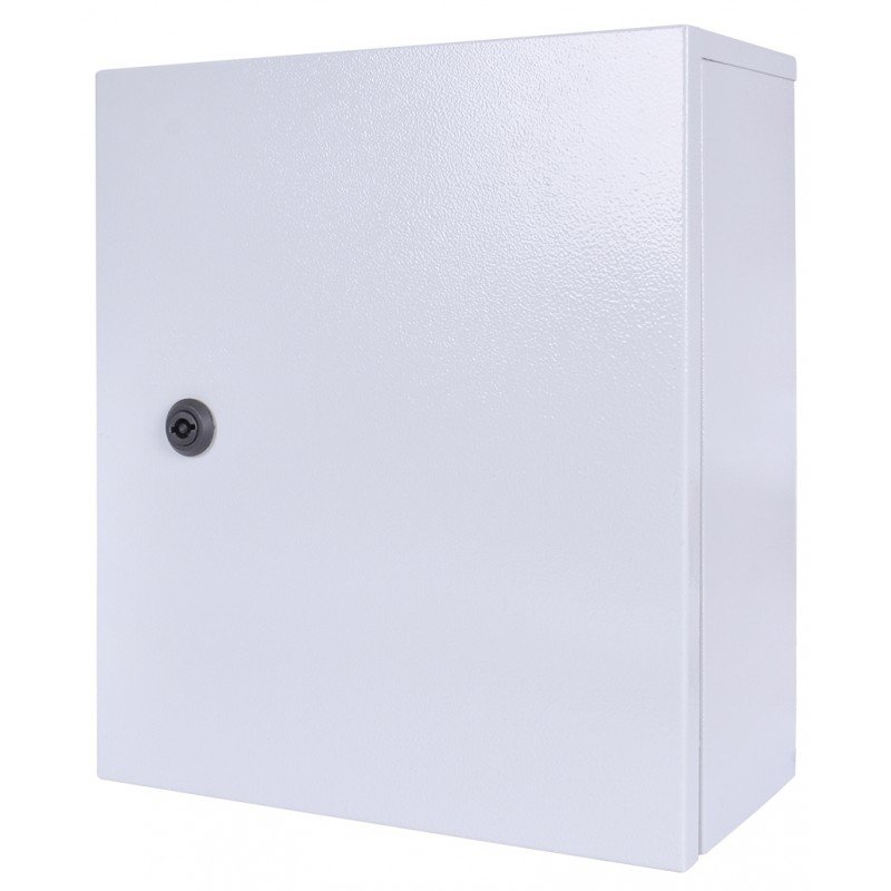 Корпус металевий e.mbox.stand.p.50.40.25 IP54 з монтажною панеллю (500x400x250)