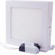 Світильник світлодіодний накладний e.LED.MP.Square.S.12.4500. квадрат, 12Вт, 4500К, 840Лм